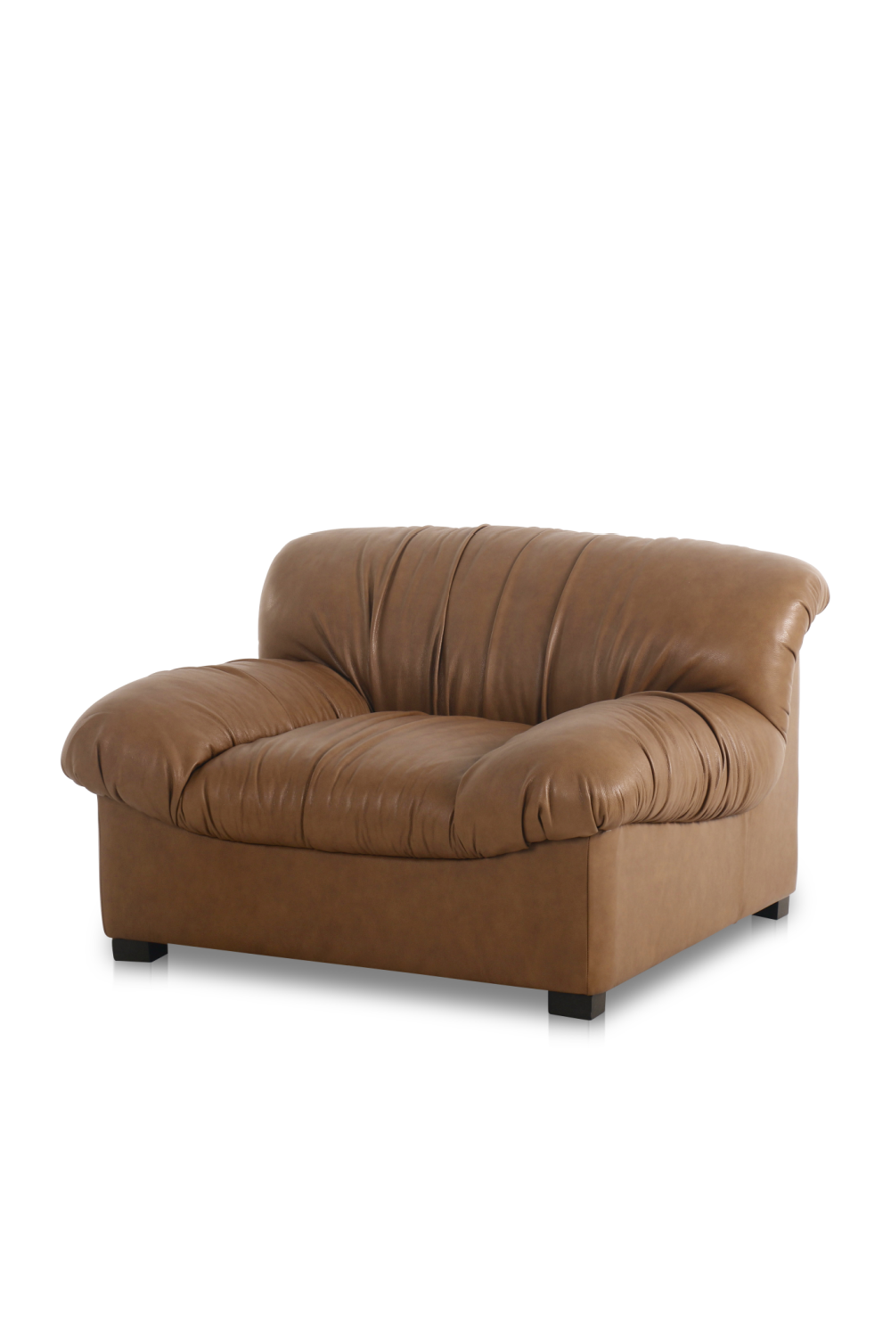 Modern European furniture - Vintage-Inspired Wrinkled Lounge Chair - www.oroa.com