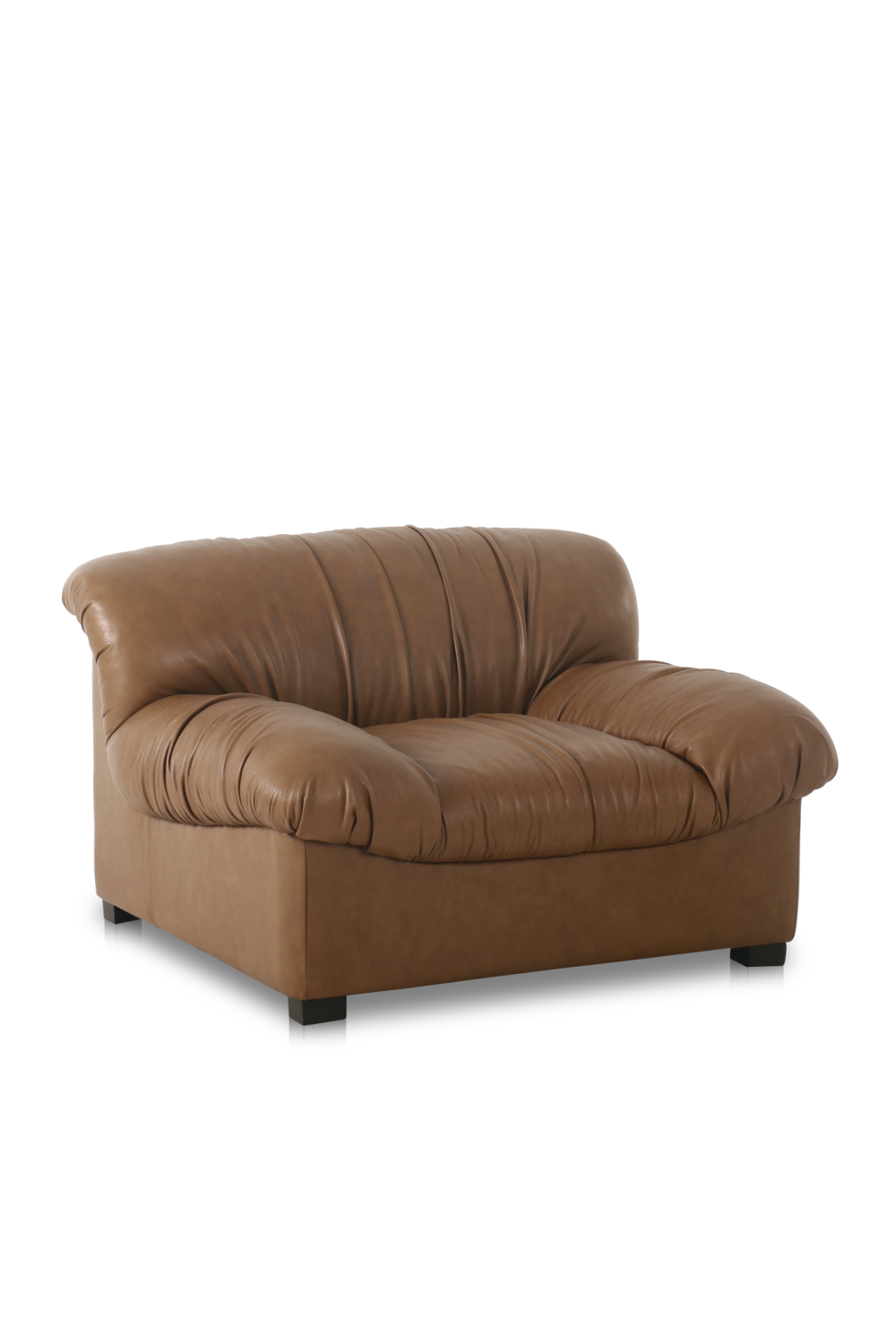 Modern European furniture - Vintage-Inspired Wrinkled Lounge Chair - www.oroa.com