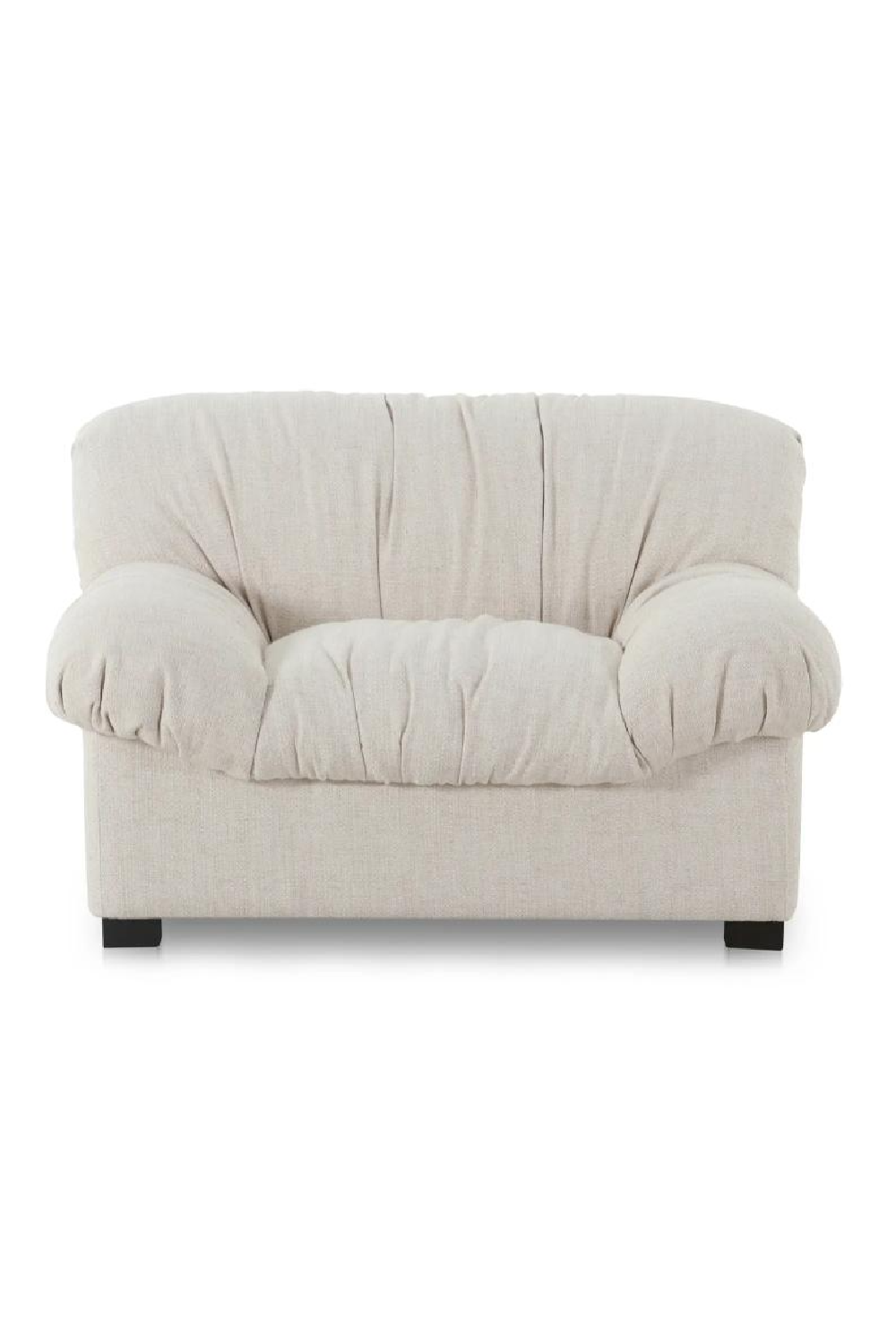 Modern European furniture - Vintage-Inspired Wrinkled Lounge Chair - www.oroa.com