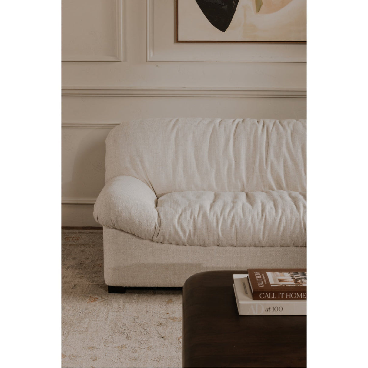 Modern European furniture - Vintage-Inspired Wrinkled Sofa - www.oroa.com