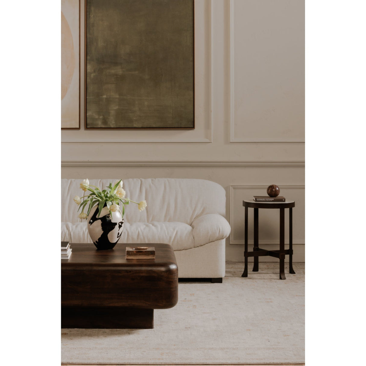 Modern European furniture - Vintage-Inspired Wrinkled Sofa - www.oroa.com