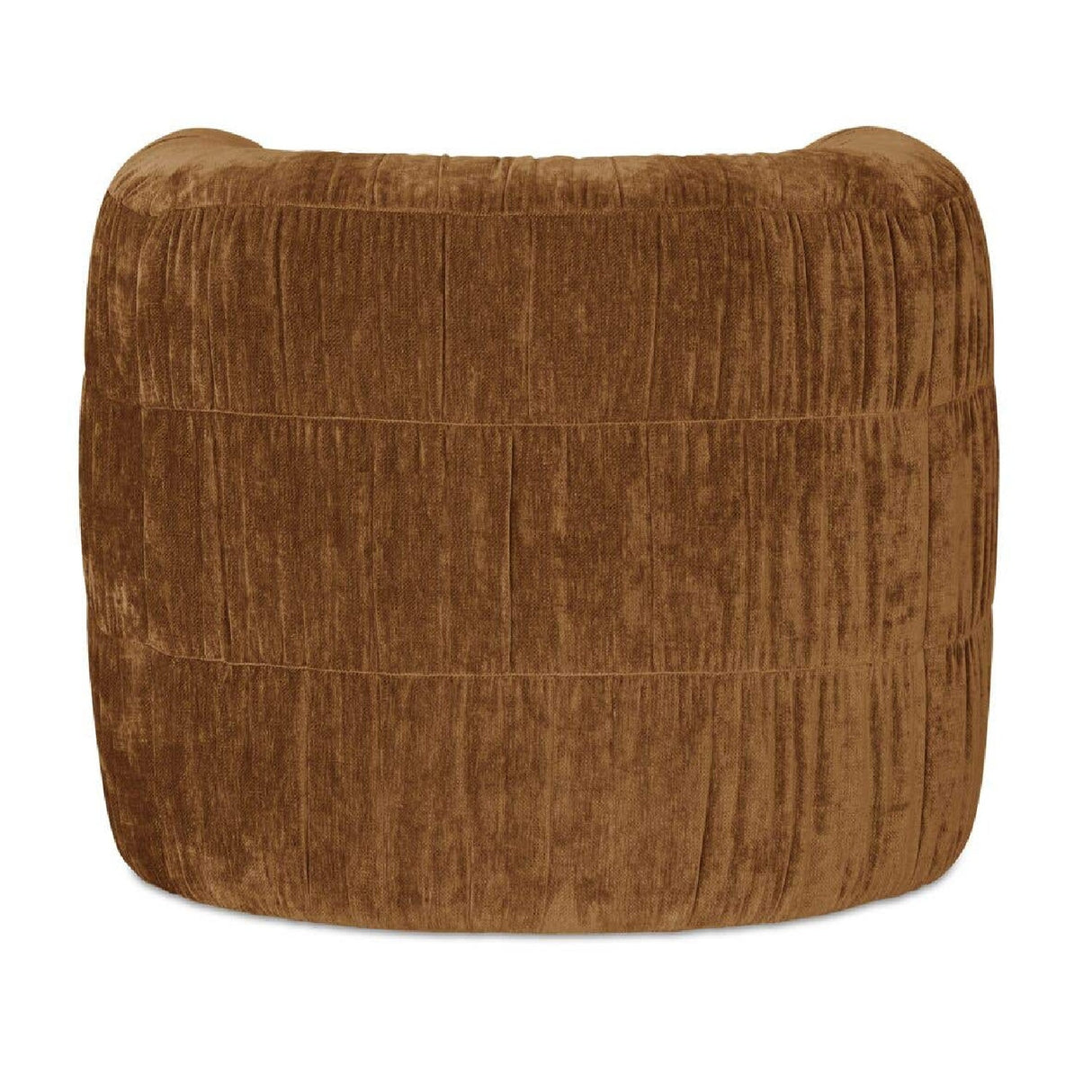 Modern or European furniture - Ruched Chenille Swivel Chair - www.oroa.com