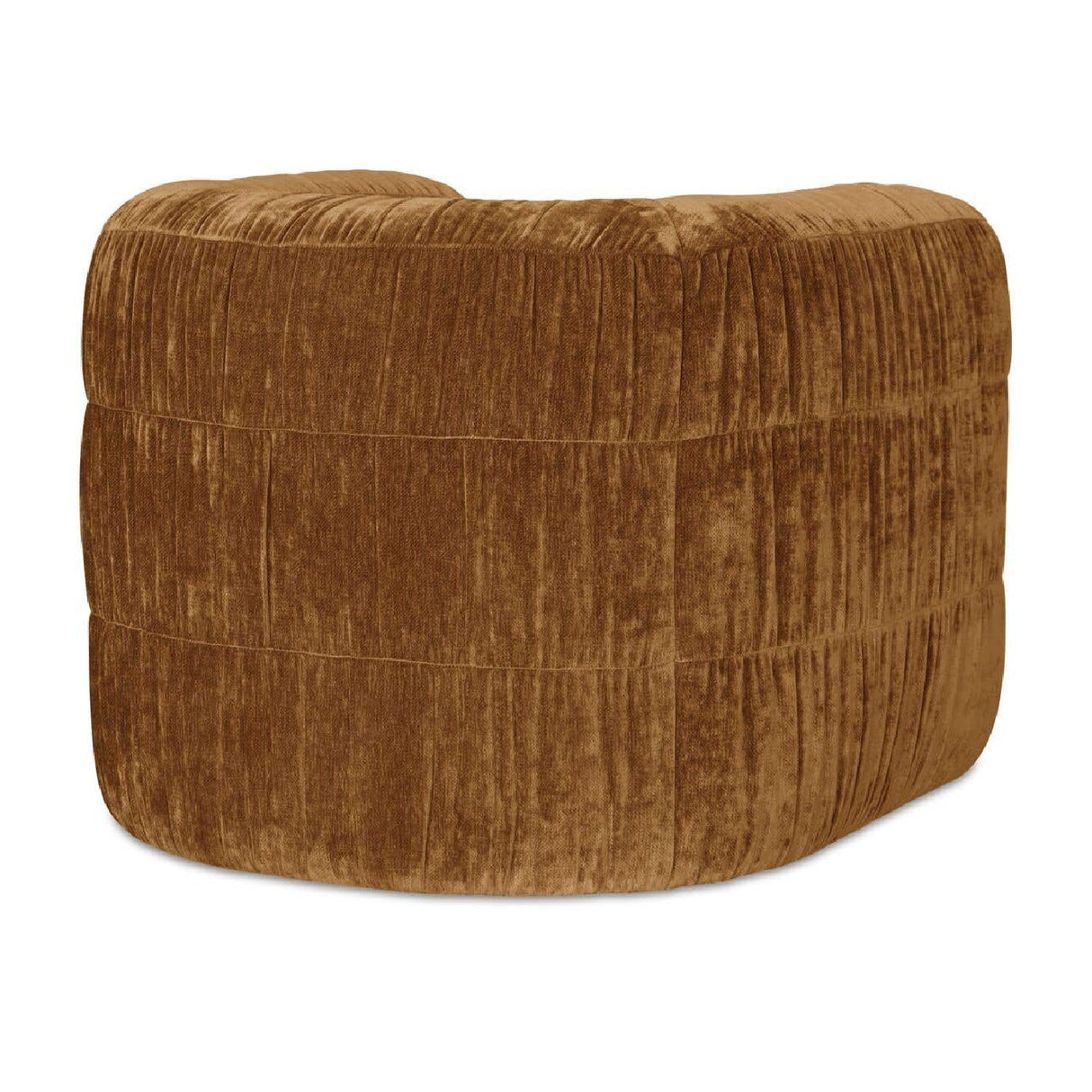 Modern or European furniture - Ruched Chenille Swivel Chair - www.oroa.com