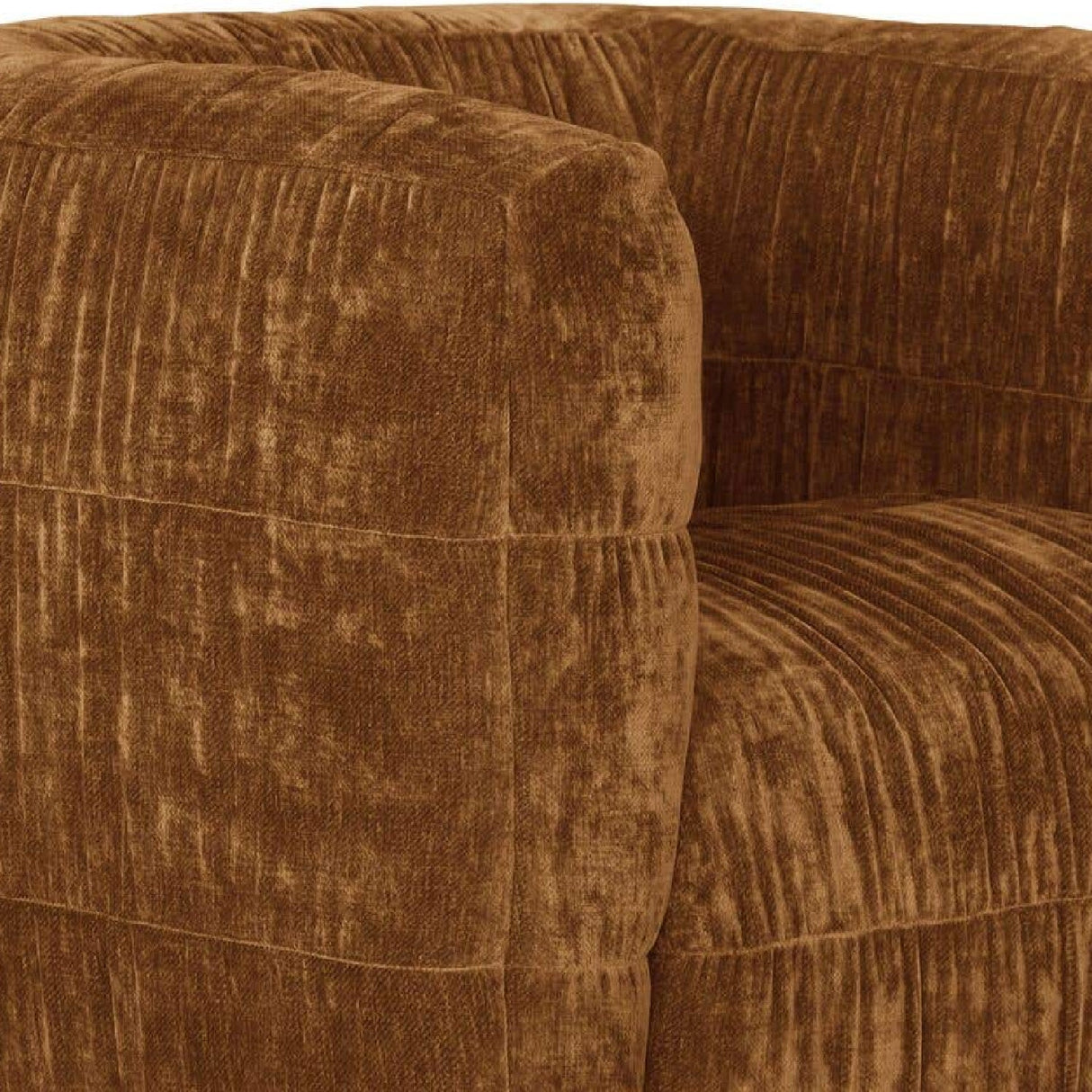 Modern or European furniture - Ruched Chenille Swivel Chair - www.oroa.com
