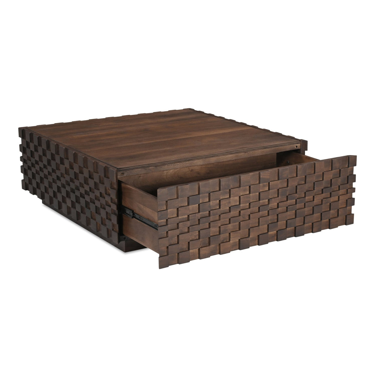Modern European furniture - Acacia Storage Coffee Table - www.oroa.com