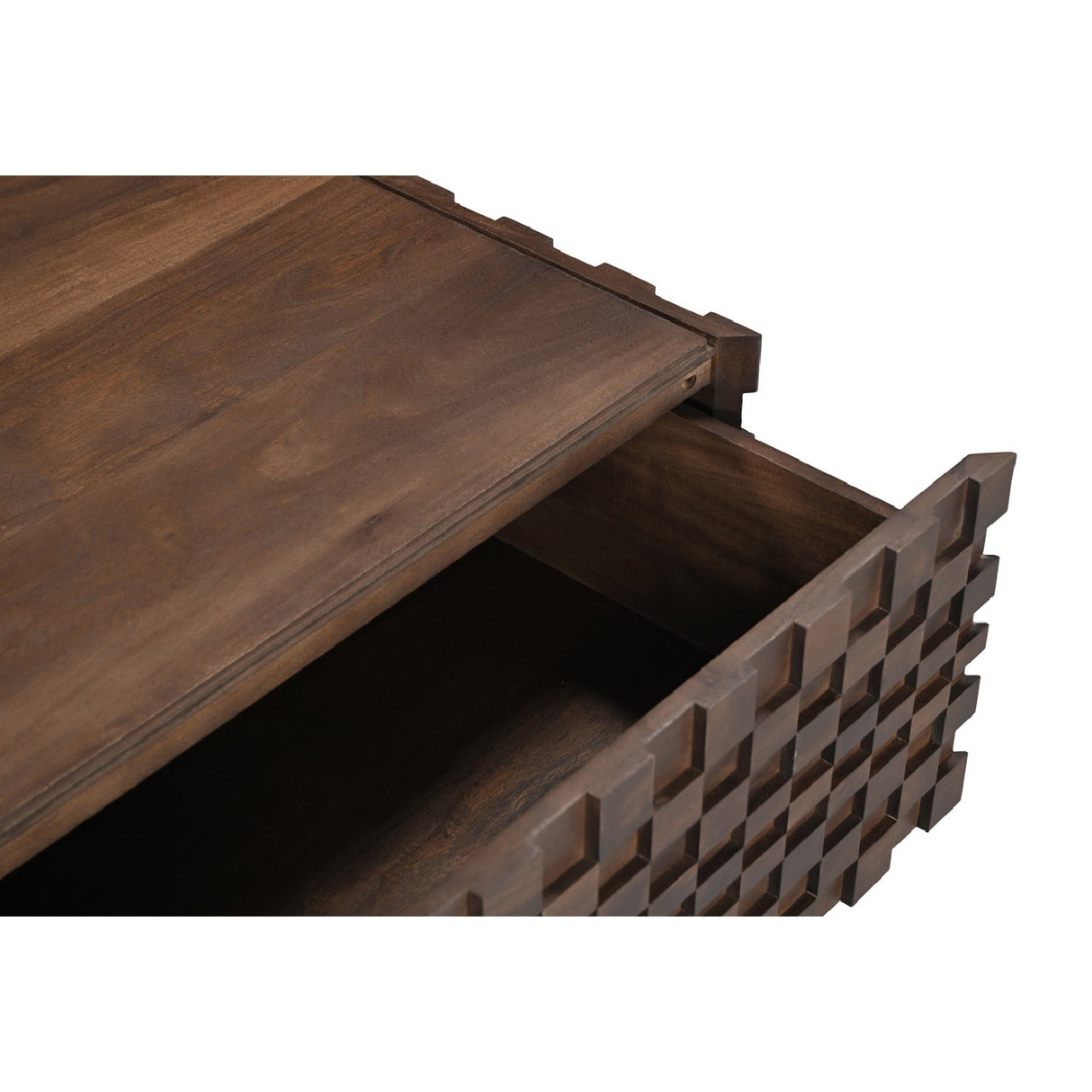 Modern European furniture - Acacia Storage Coffee Table - www.oroa.com