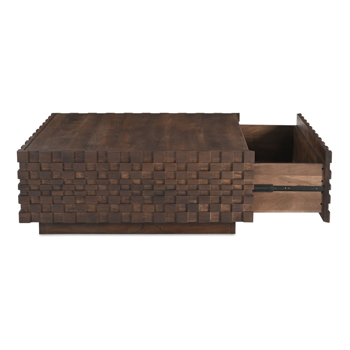Modern European furniture - Acacia Storage Coffee Table - www.oroa.com