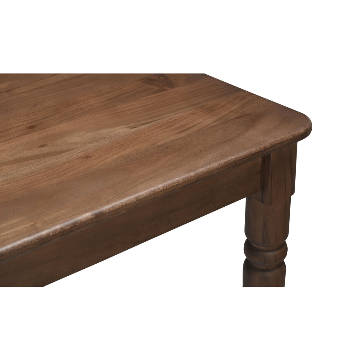 Modern European furniture - Brown Acacia Dining Table - www.oroa.com