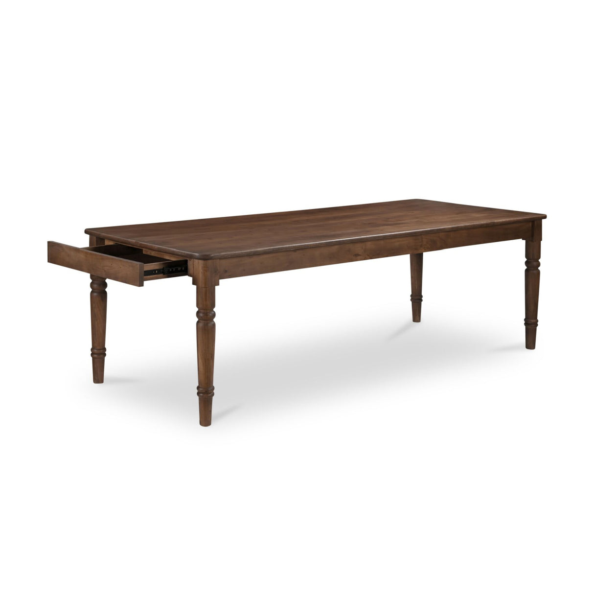 Modern European furniture - Brown Acacia Dining Table - www.oroa.com