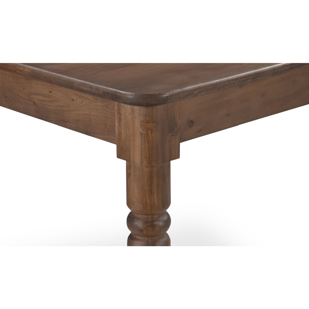 Modern European furniture - Brown Acacia Dining Table - www.oroa.com