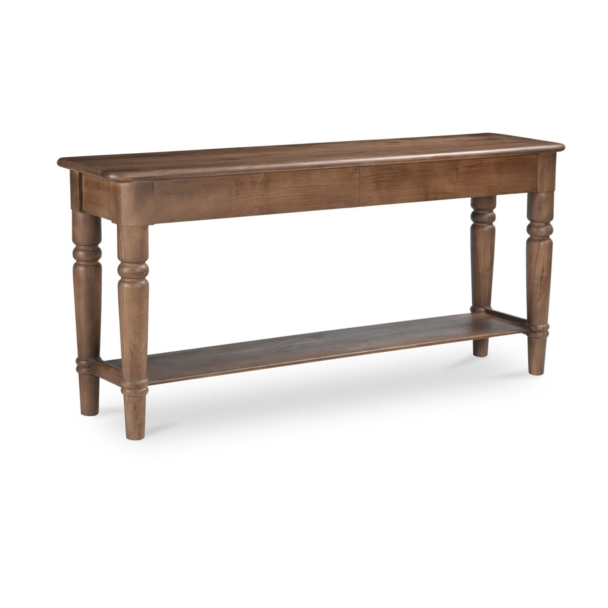 Modern European furniture - 2-Drawer Acacia Console Table - www.oroa.com