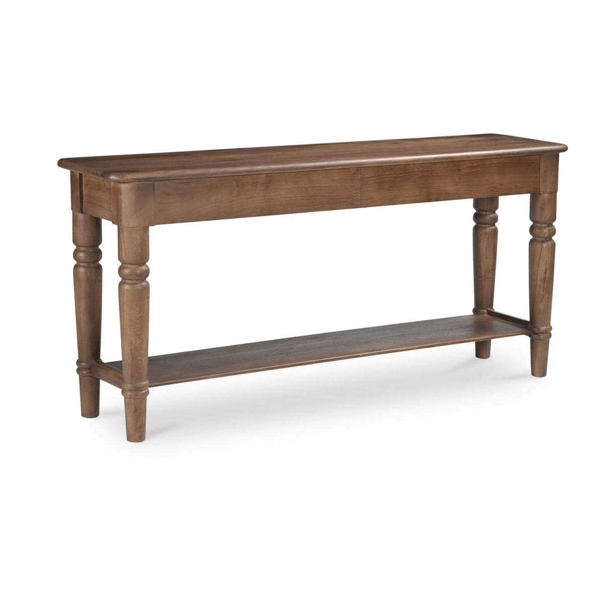 Modern European furniture - 2-Drawer Acacia Console Table - www.oroa.com