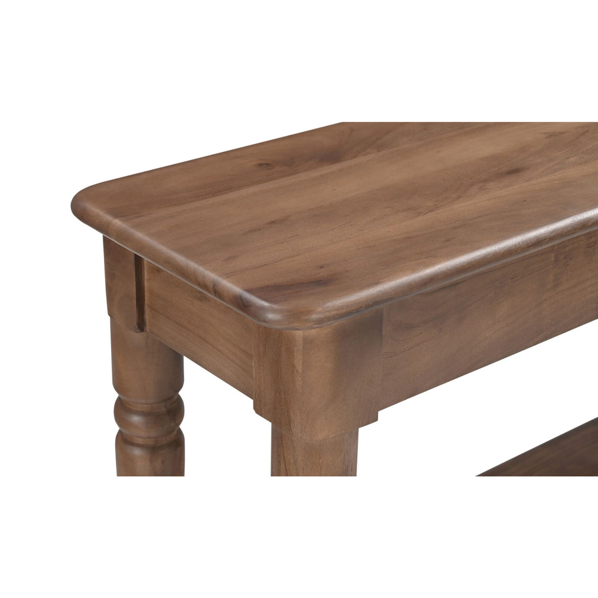 Modern European furniture - 2-Drawer Acacia Console Table - www.oroa.com