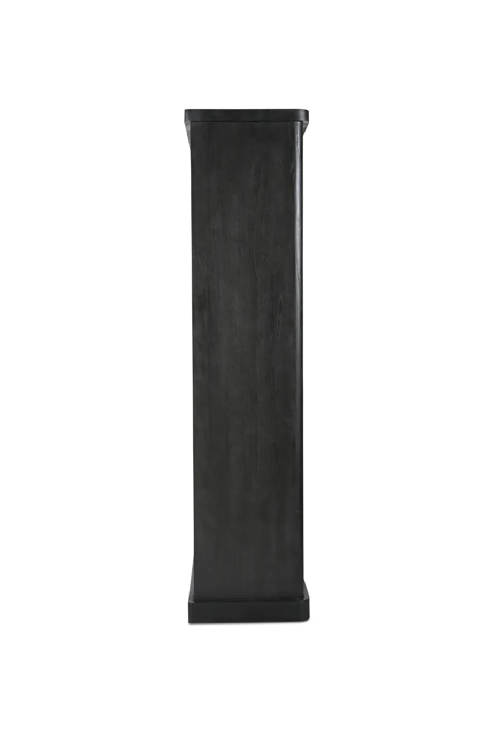 Modern European furniture - Black Sliding-Door Tall Cabinet - www.oroa.com