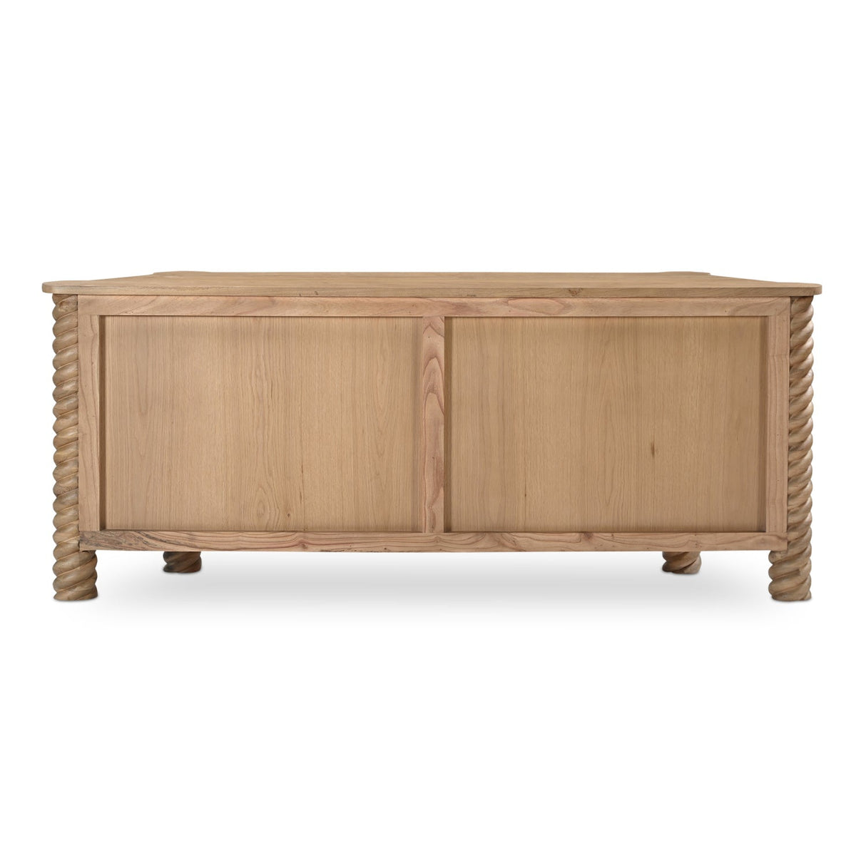 Modern European furniture - Oak Turned-Leg 4-Door Sideboard - www.oroa.com