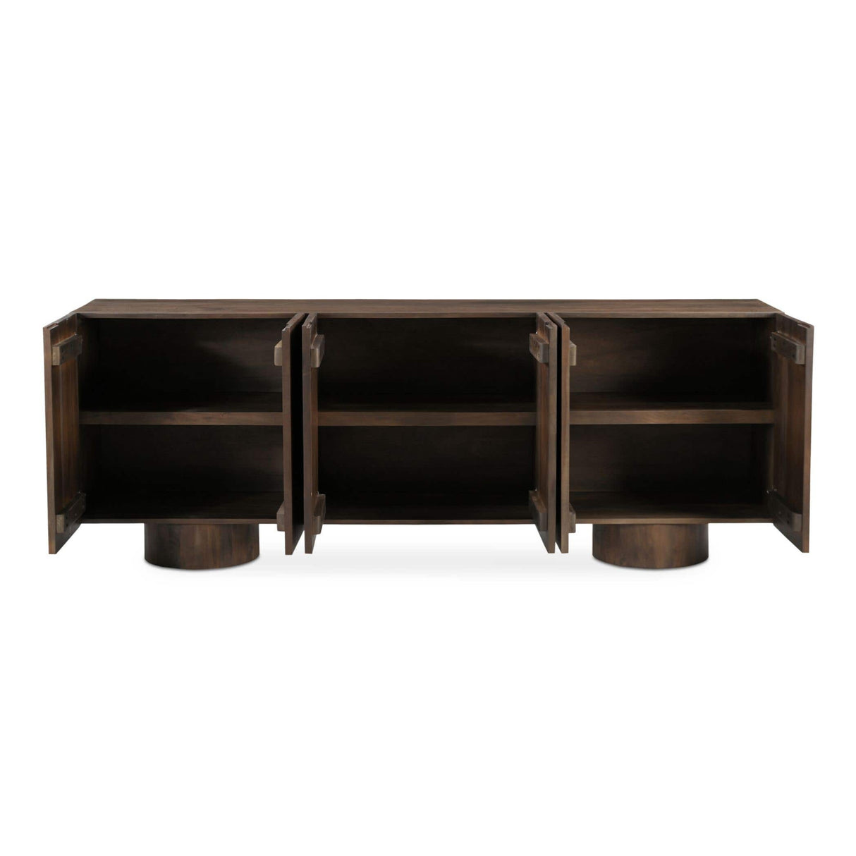 Modern European furniture - Neem Wood 6-Door Sideboard - www.oroa.com