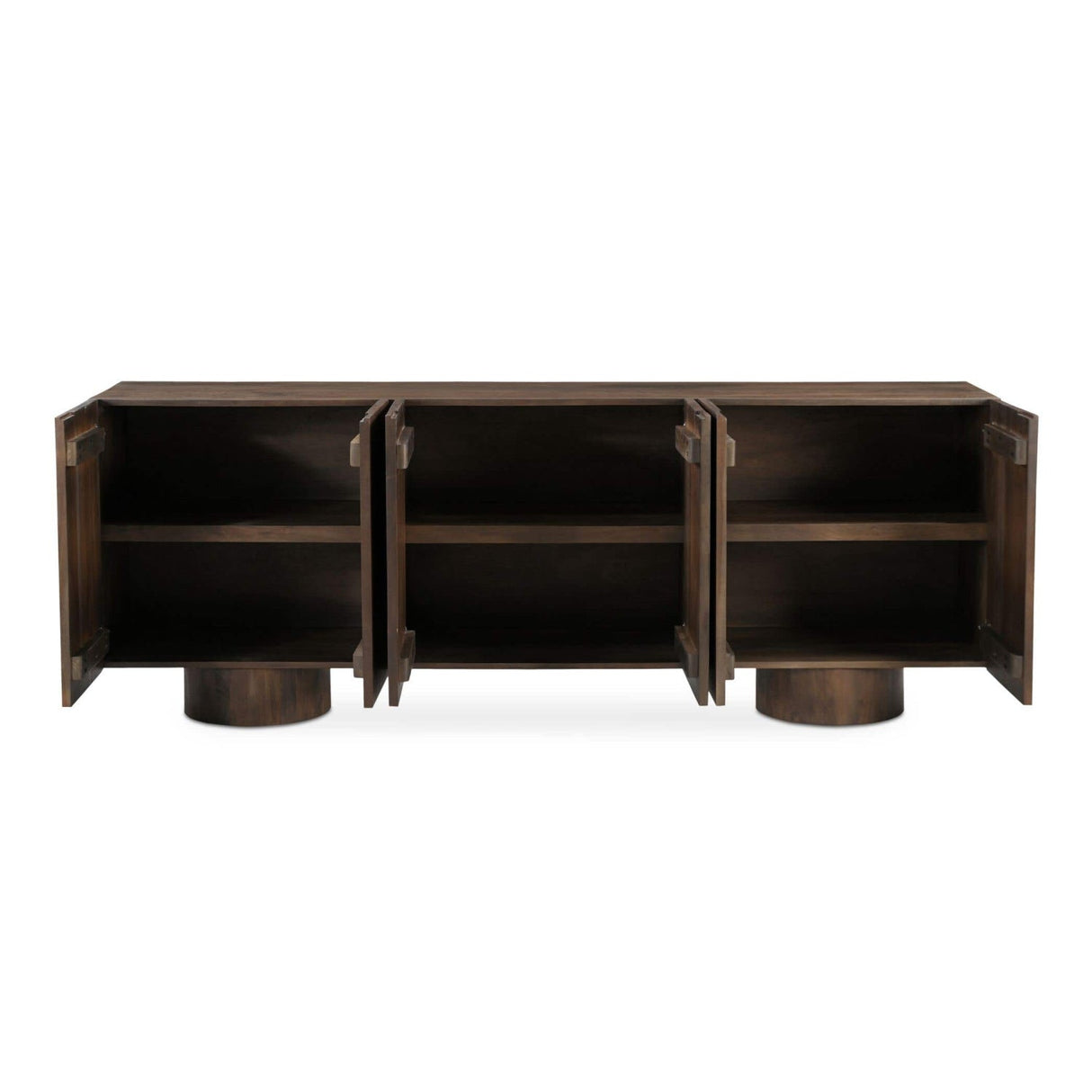 Modern European furniture - Neem Wood 6-Door Sideboard - www.oroa.com