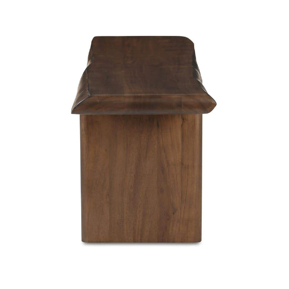 Modern European furniture - Brown Acacia Wood Dining Bench - www.oroa.com | Oroa.com