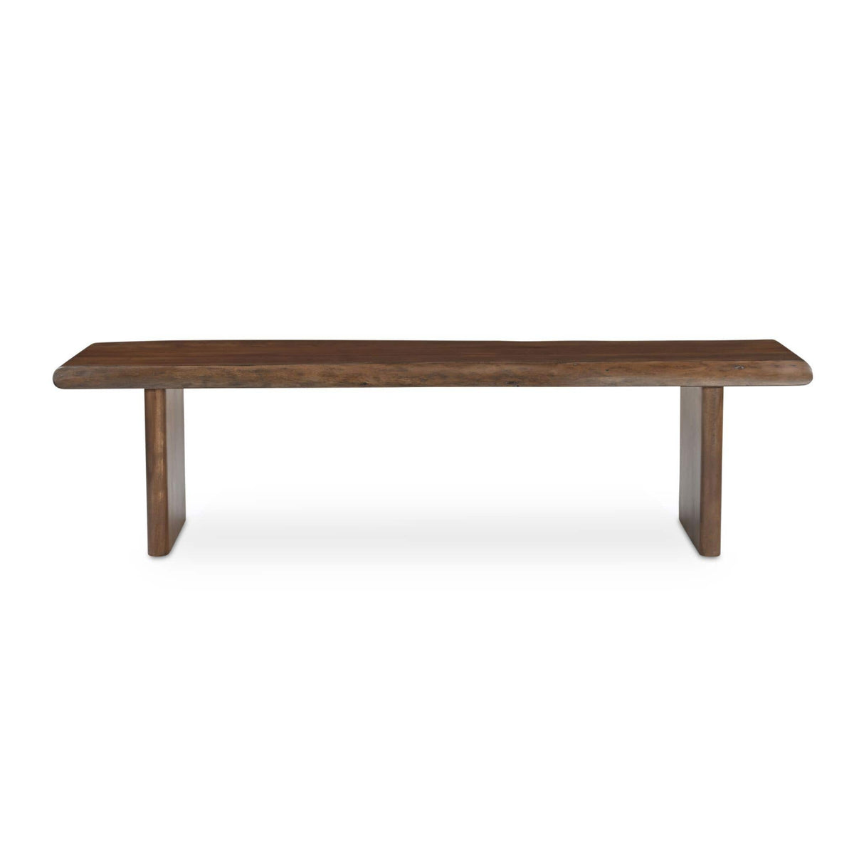 Modern European furniture - Brown Acacia Wood Dining Bench - www.oroa.com | Oroa.com