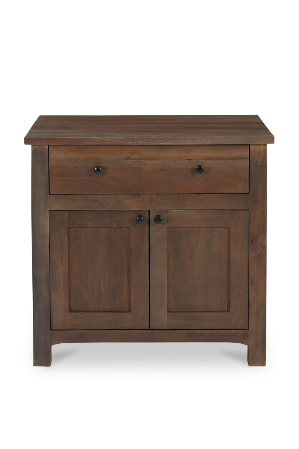 Modern European furniture - Wooden 2-Door Charging Nightstand - www.oroa.com