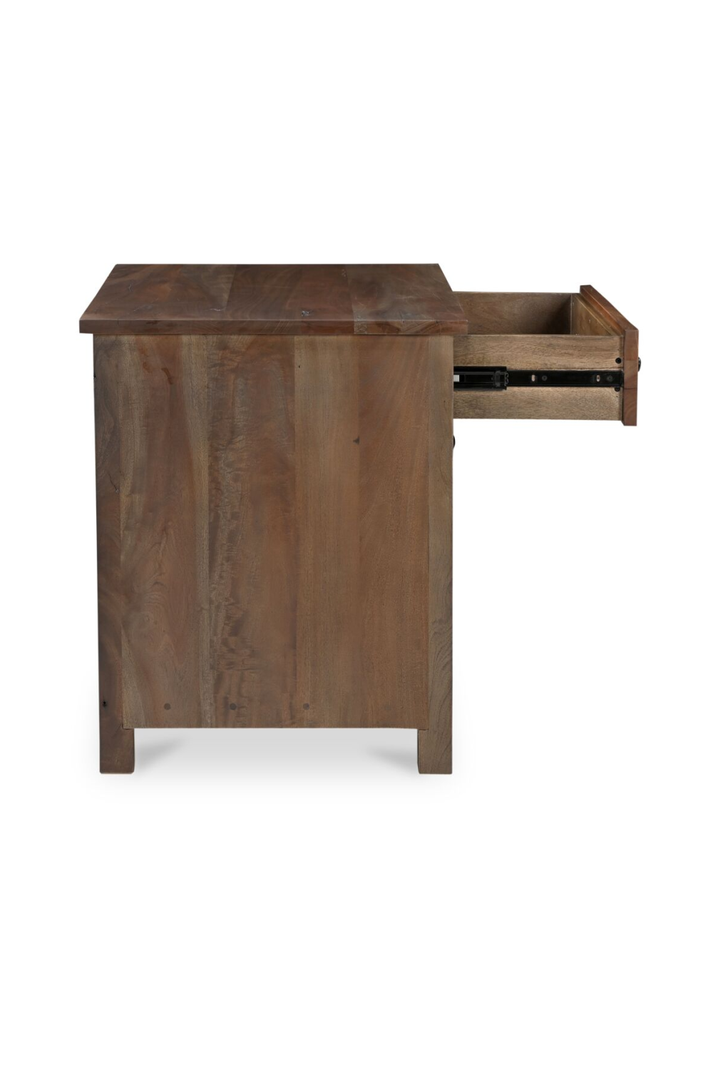 Modern European furniture - Wooden 2-Door Charging Nightstand - www.oroa.com