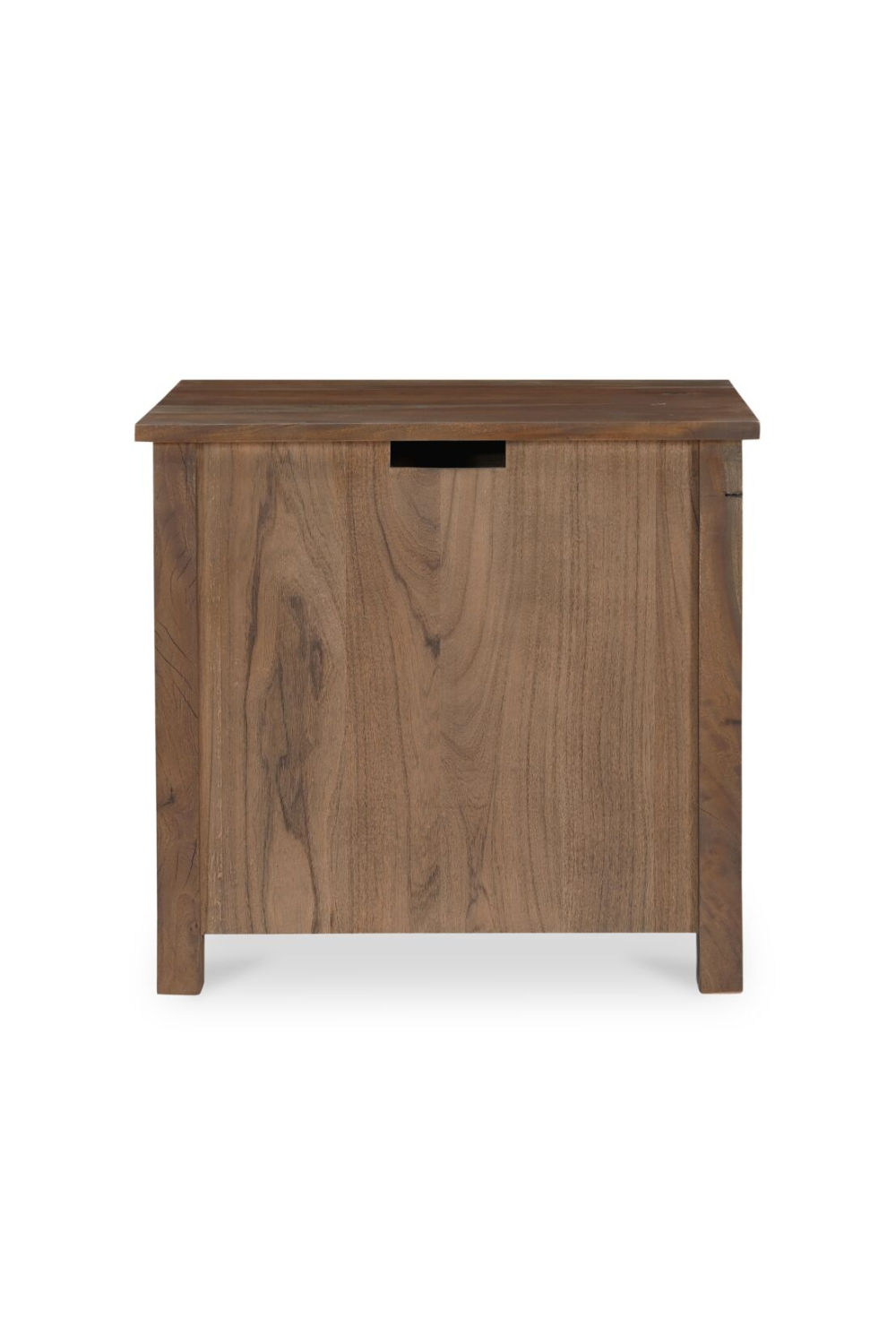 Wooden 2-Door Charging Nightstand | Novi Living Gene | Oroa.com