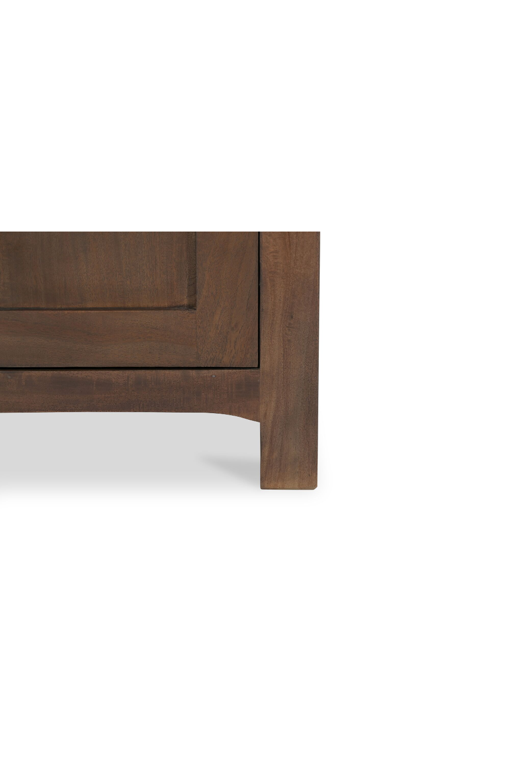 Modern European furniture - Wooden 2-Door Charging Nightstand - www.oroa.com