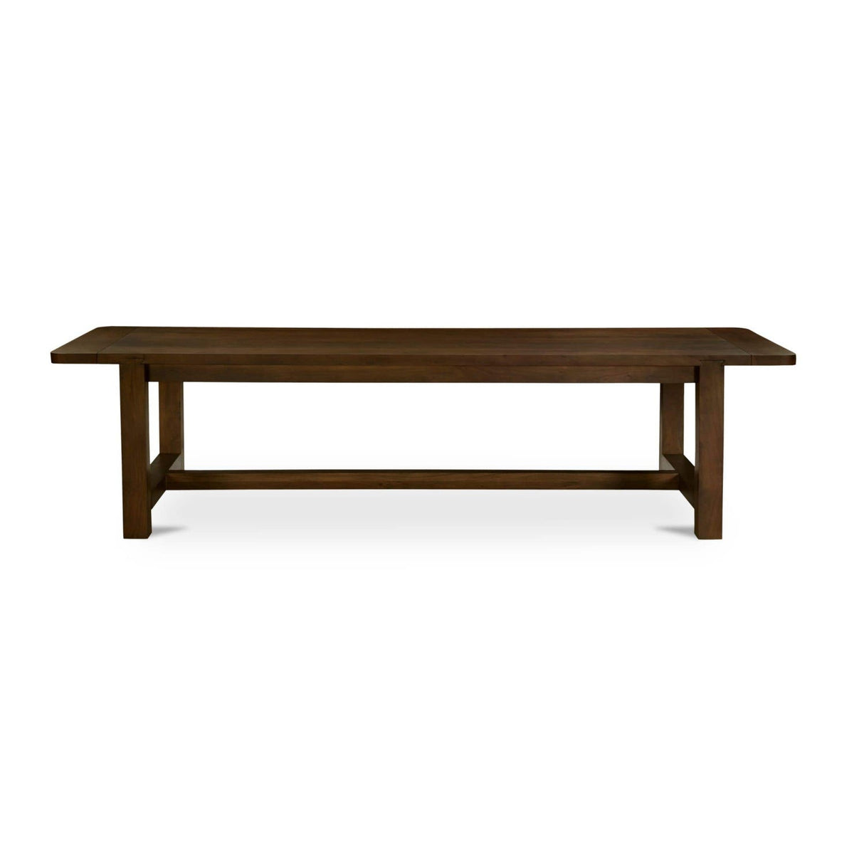 Modern European furniture - Brown Acacia Wood Dining Table - www.oroa.com