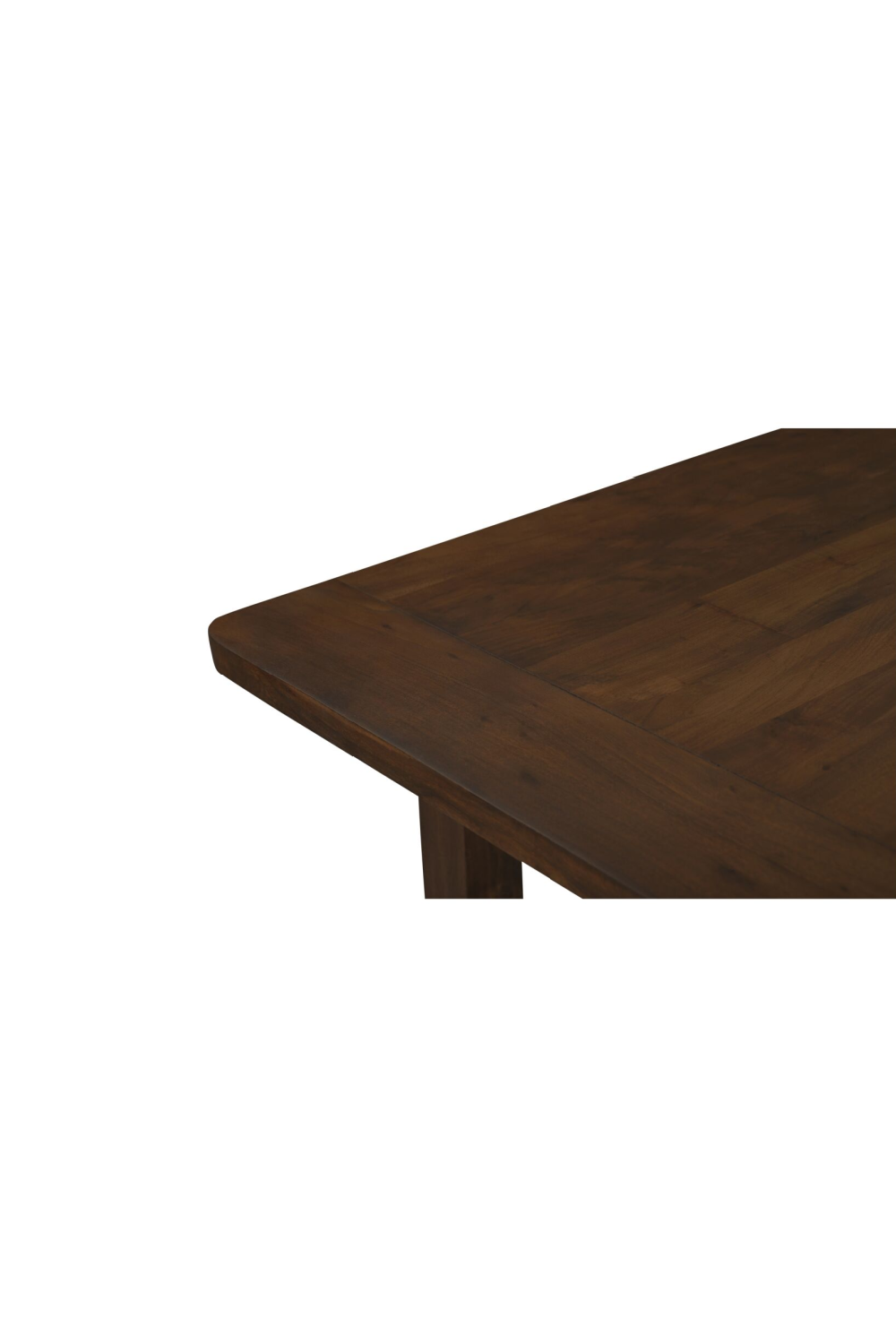 Modern European furniture - Brown Acacia Wood Dining Table - www.oroa.com