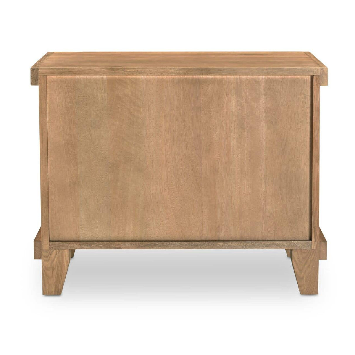 Modern European furniture - Oak Carved 2-Drawer Nightstand - www.oroa.com