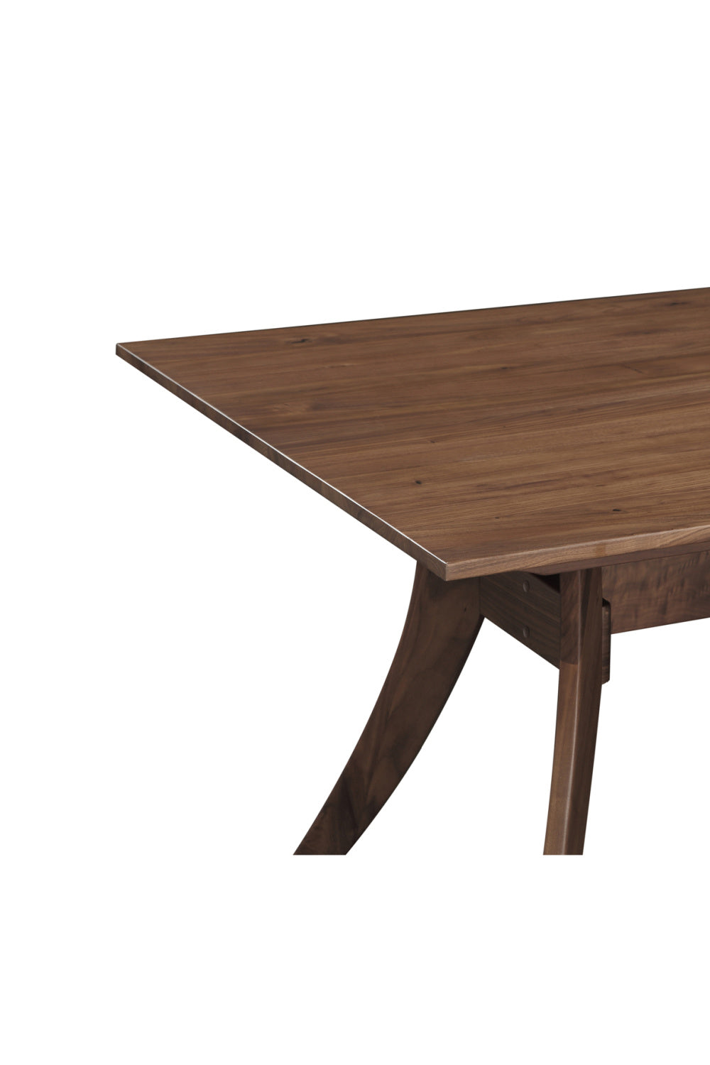 Modern European furniture - Walnut Rectangular Dining Table - www.oroa.com