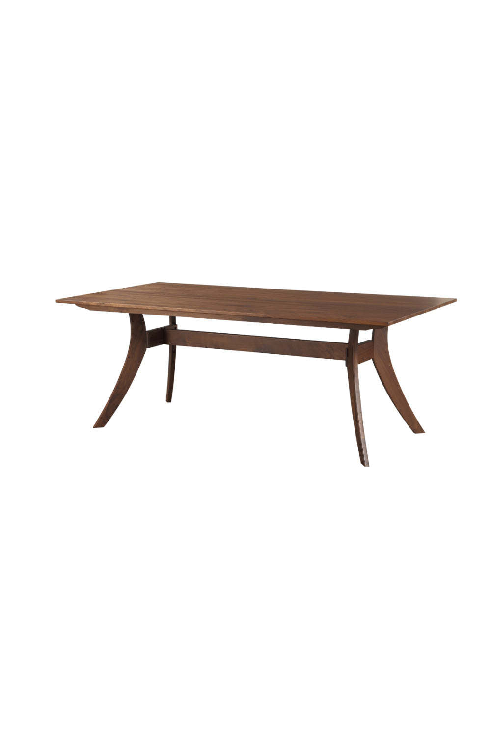 Modern European furniture - Walnut Rectangular Dining Table - www.oroa.com