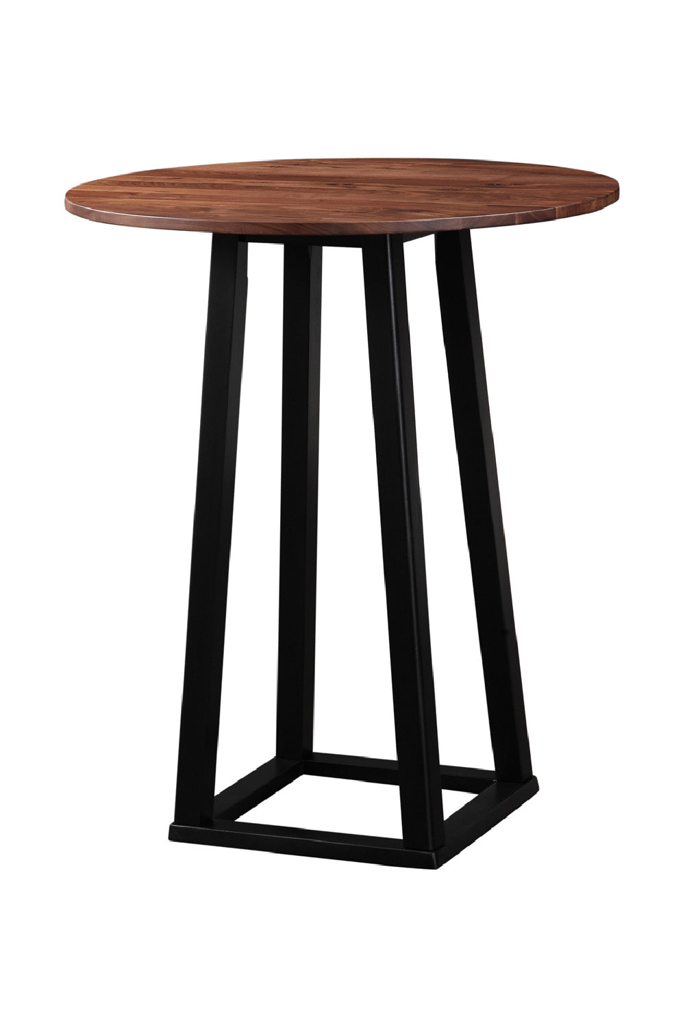 Solid Walnut Bar Table | Novi Living Tri-Mesa