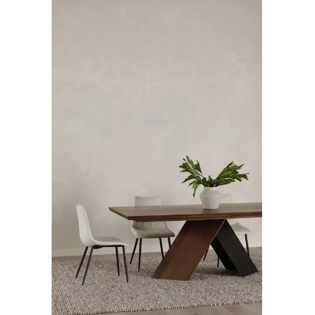 Modern European furniture - Solid Walnut Dining Table - www.oroa.com | Oroa.com