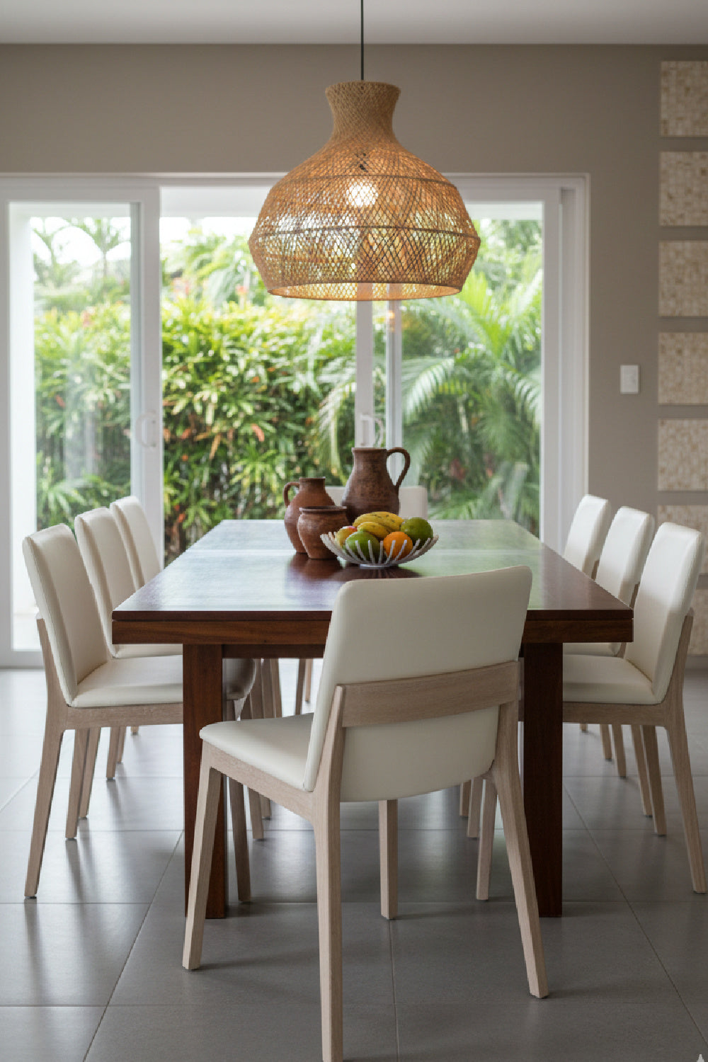 Modern European furniture - Oak Framed Padded Dining Chairs (2) - www.oroa.com