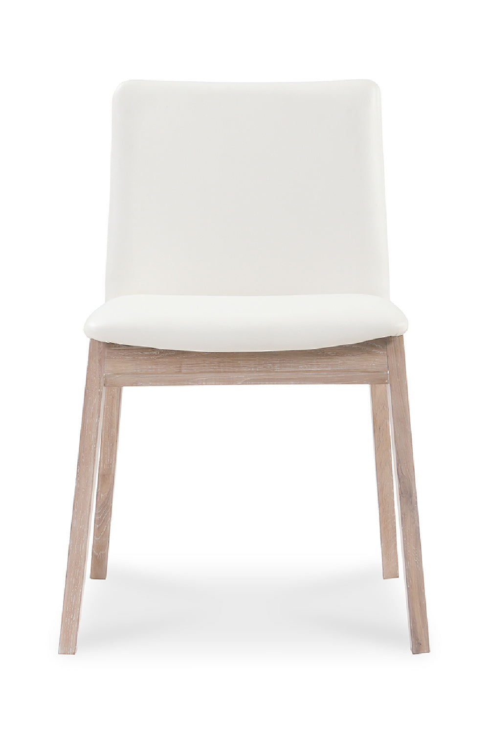 Modern European furniture - Oak Framed Padded Dining Chairs (2) - www.oroa.com | Oroa.com