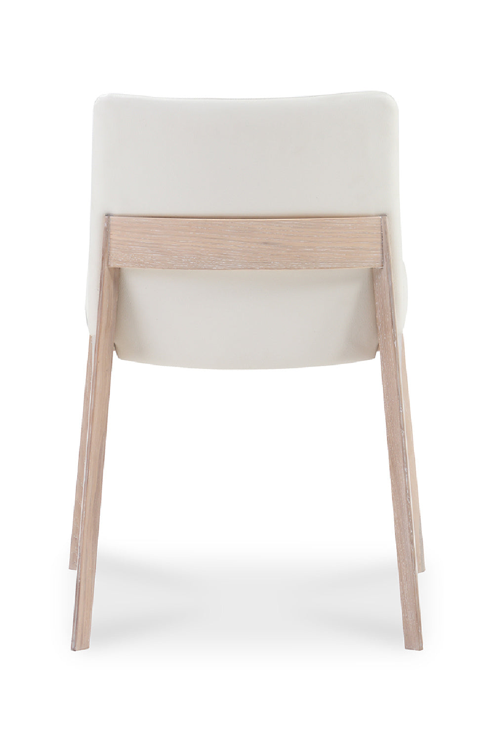Modern European furniture - Oak Framed Padded Dining Chairs (2) - www.oroa.com | Oroa.com