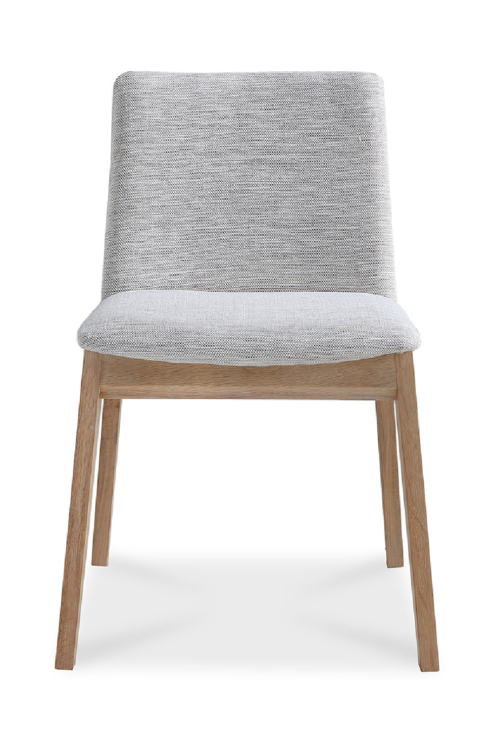 Modern European furniture - Oak Framed Padded Dining Chairs (2) - www.oroa.com | Oroa.com