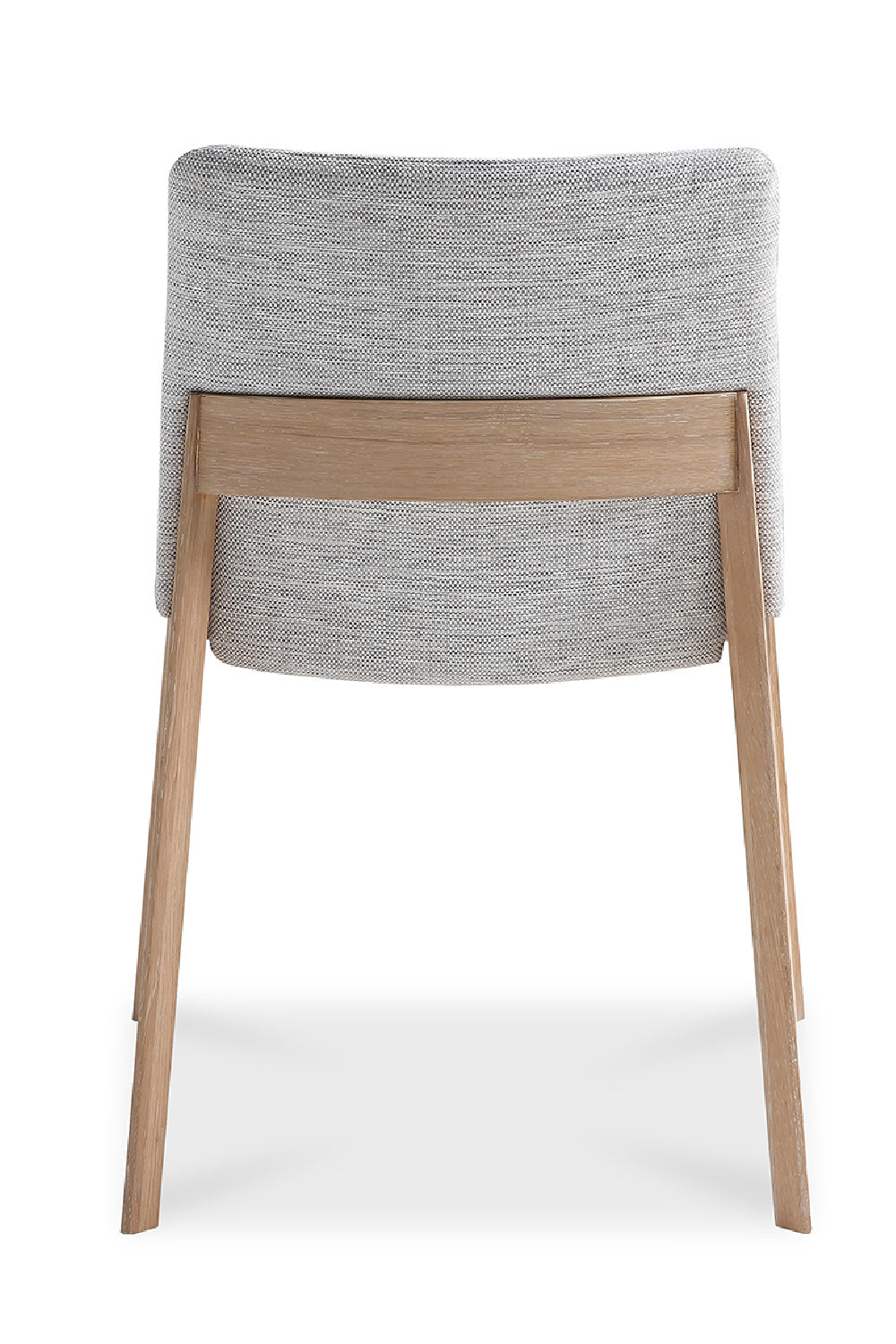 Modern European furniture - Oak Framed Padded Dining Chairs (2) - www.oroa.com | Oroa.com
