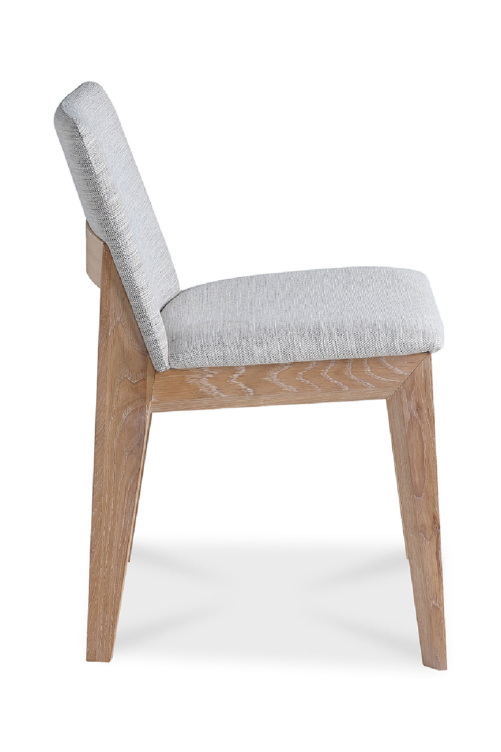 Modern European furniture - Oak Framed Padded Dining Chairs (2) - www.oroa.com | Oroa.com