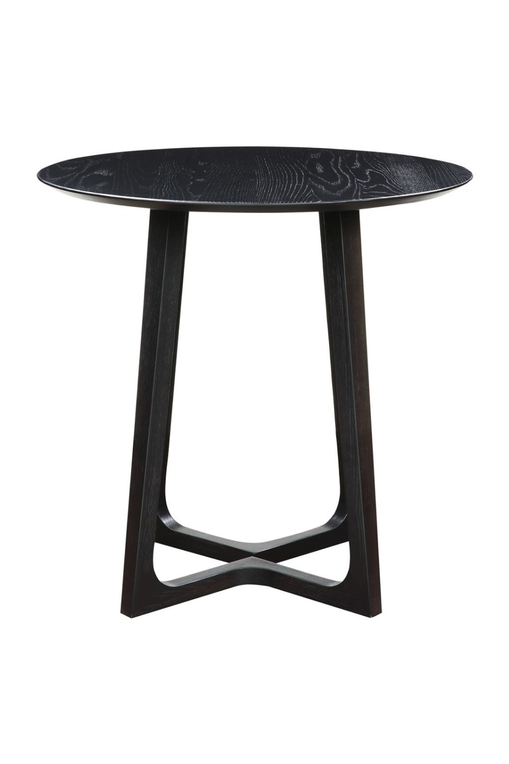 Black Solid Ash Counter Table | Novi Living Godenza