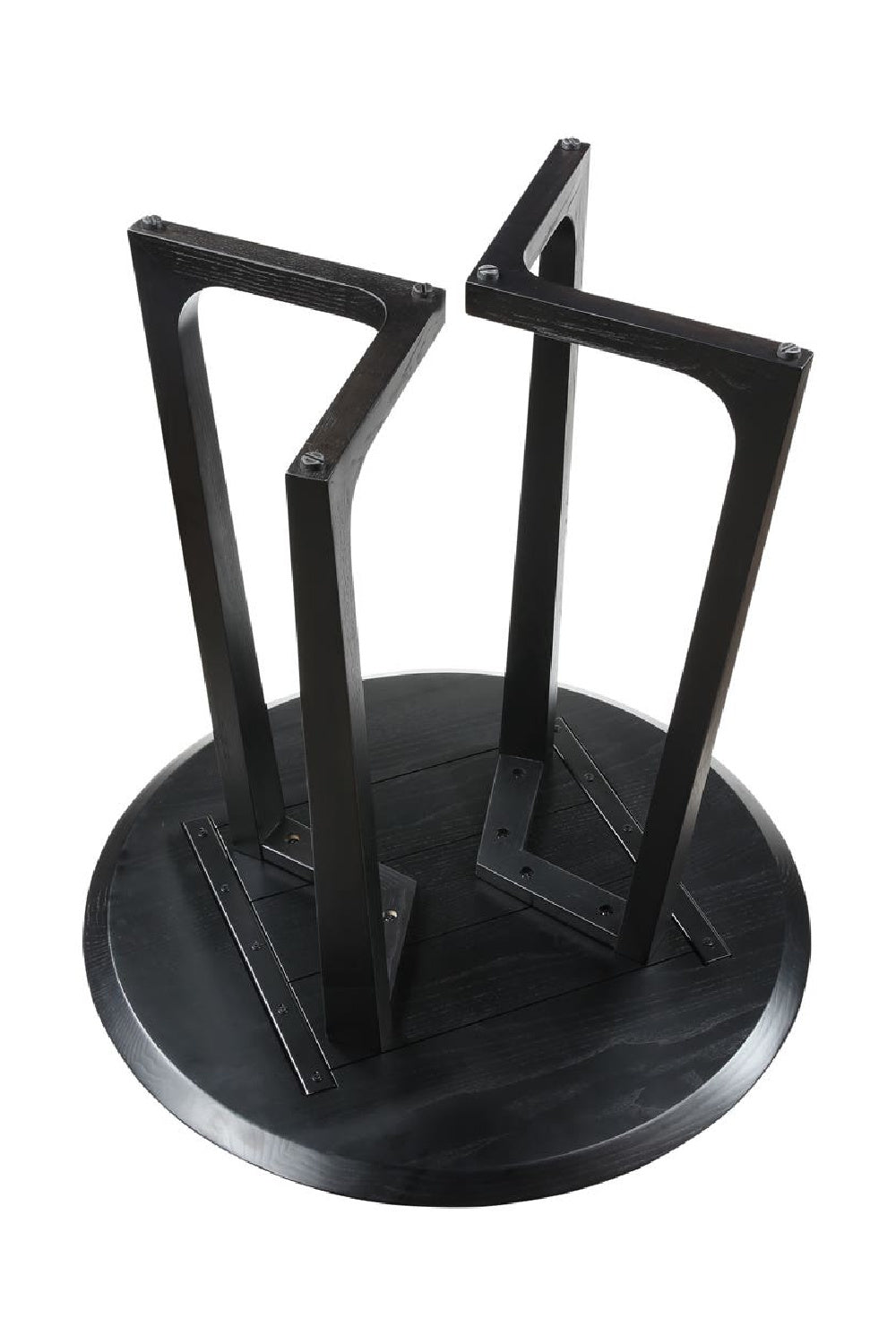 Black Solid Ash Counter Table | Novi Living Godenza