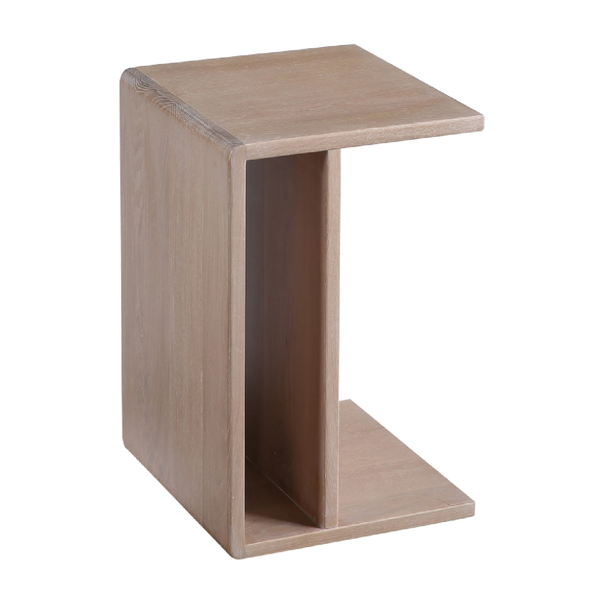 Modern European furniture - Japandi Wooden Accent Table - www.oroa.com