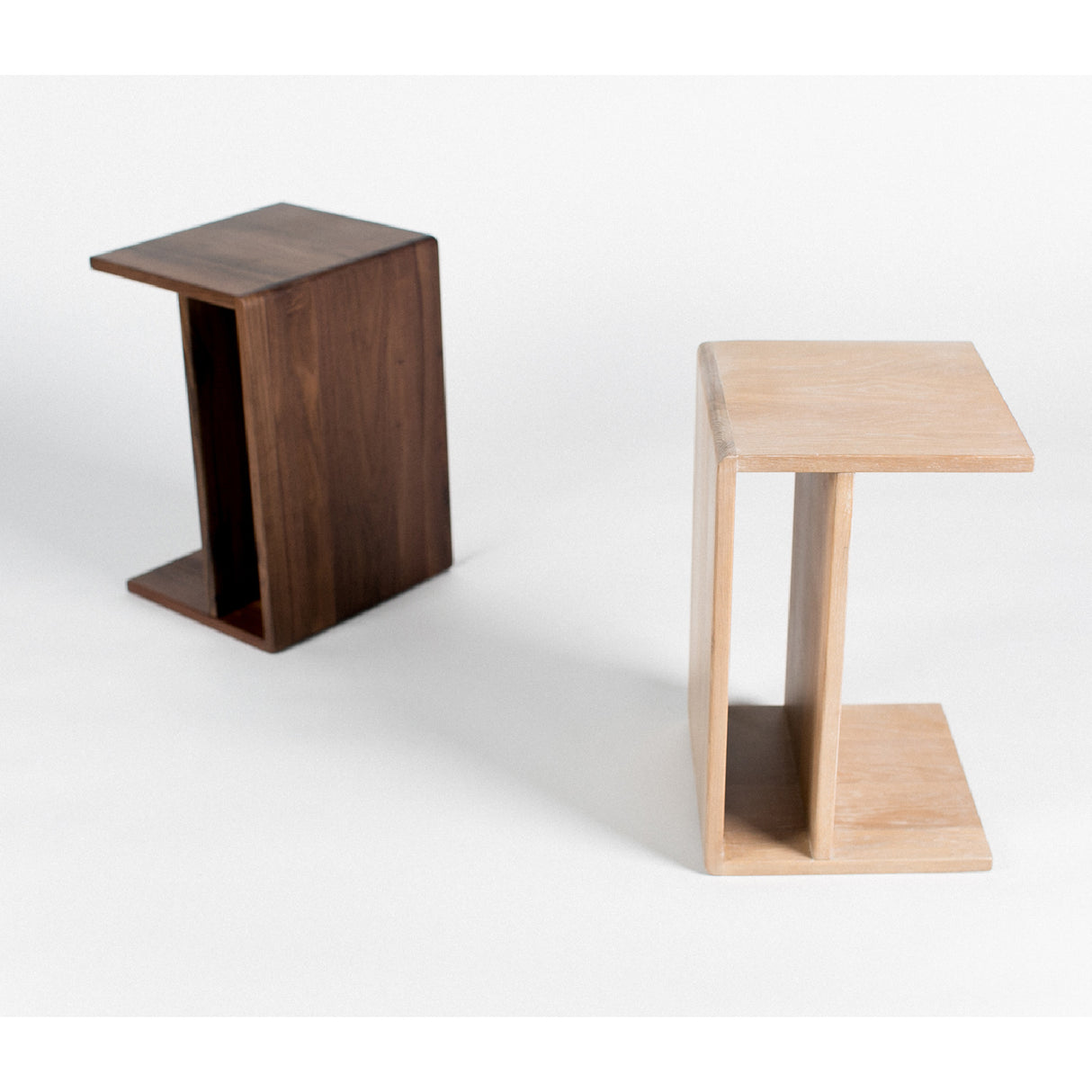 Modern European furniture - Japandi Wooden Accent Table - www.oroa.com
