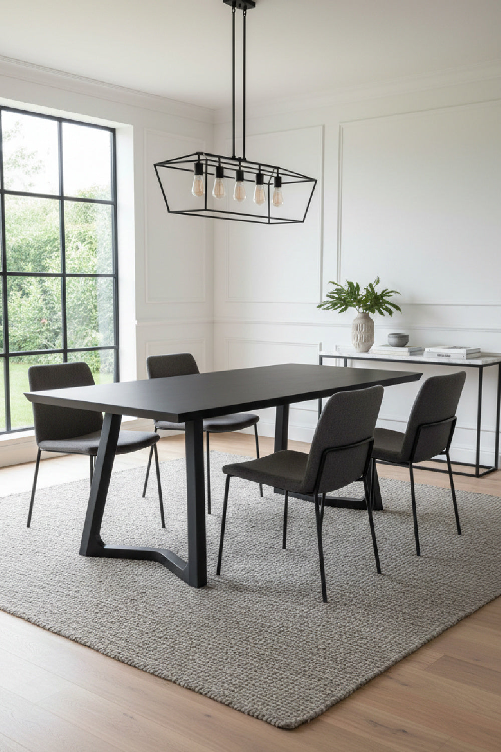 Modern European furniture - Rectangular Wooden Dining Table - www.oroa.com