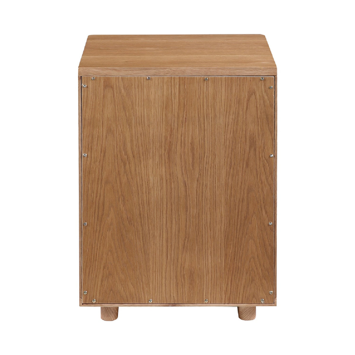 Modern European furniture - Solid Wood 1-Drawer Nightstand - www.oroa.com