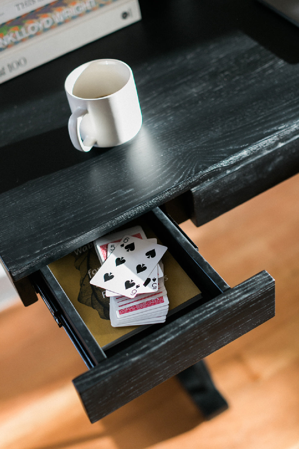 Modern European furniture - Trestle Framed Wooden Desk - www.oroa.com