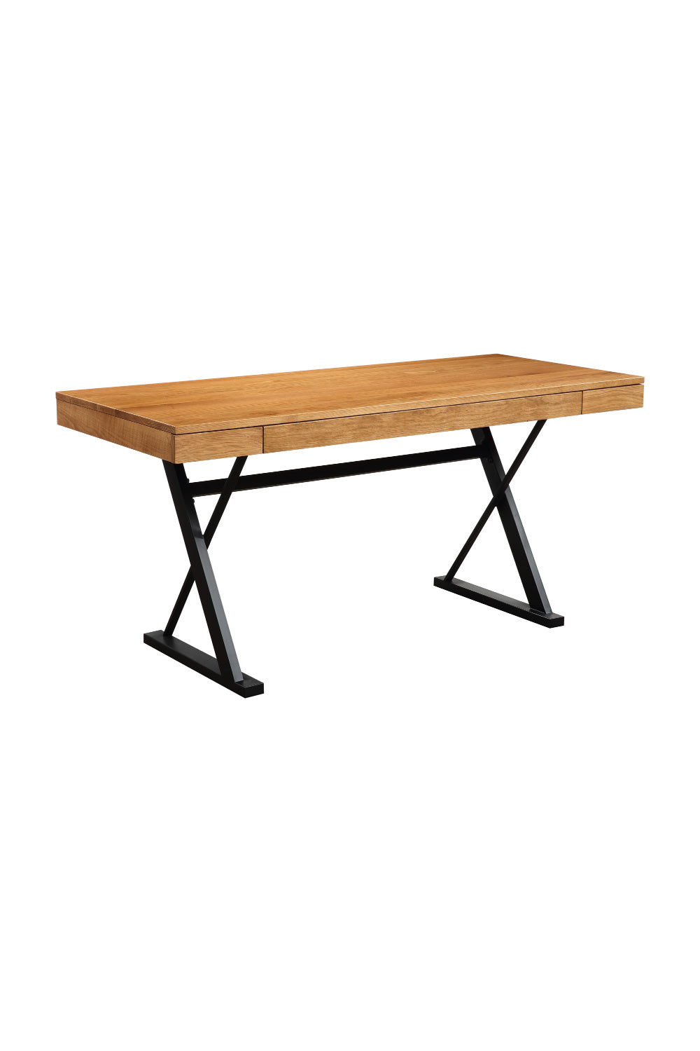 Modern European furniture - Trestle Framed Wooden Desk - www.oroa.com