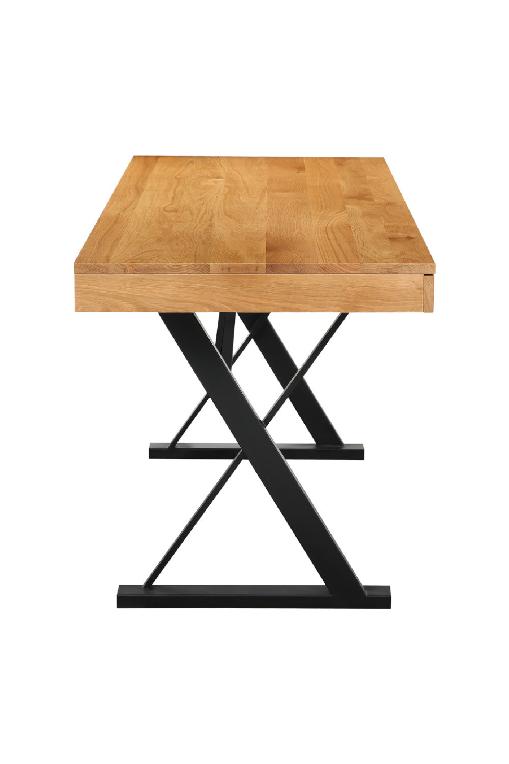 Modern European furniture - Trestle Framed Wooden Desk - www.oroa.com