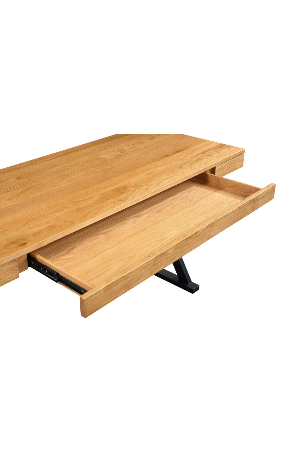 Modern European furniture - Trestle Framed Wooden Desk - www.oroa.com